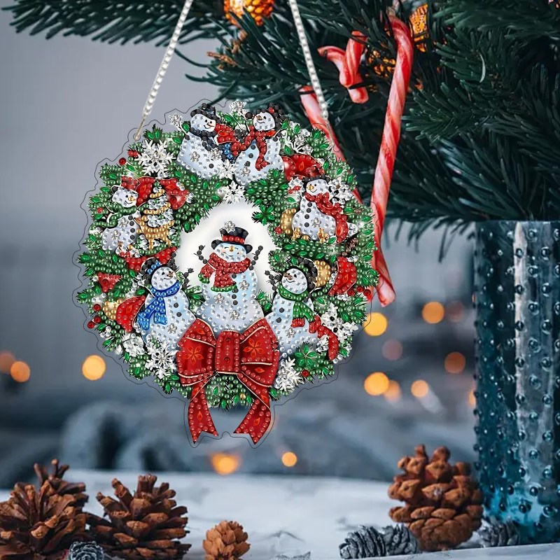 DIY Christmas Diamond Art Hanging Kit