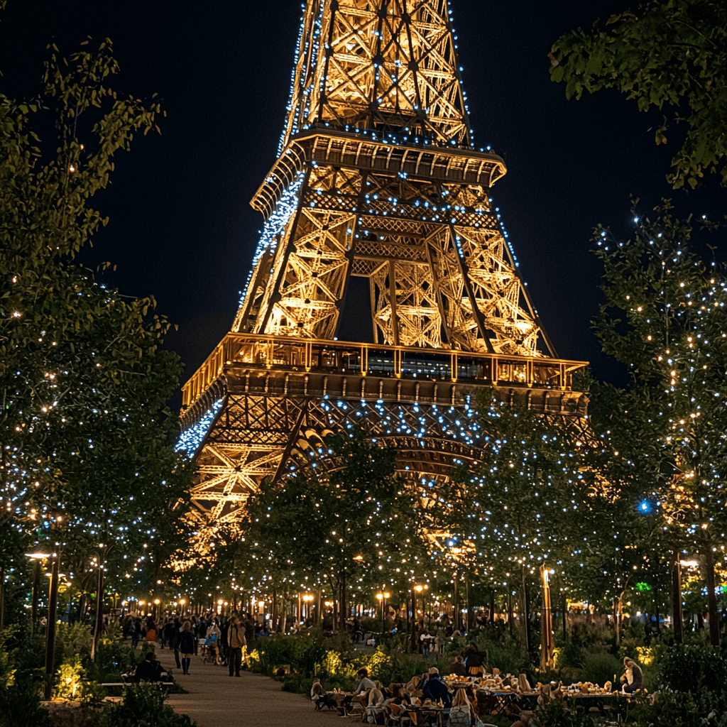 The Eiffel Tower Paint By Diamonds Kits