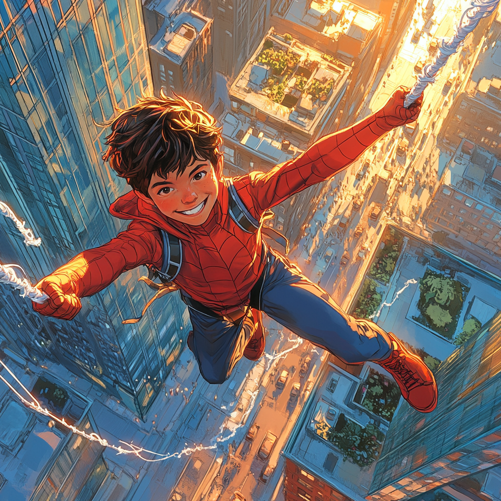 Tom Holland: Webbound Horizon Of The Reluctant Hero Paint by diamonds art