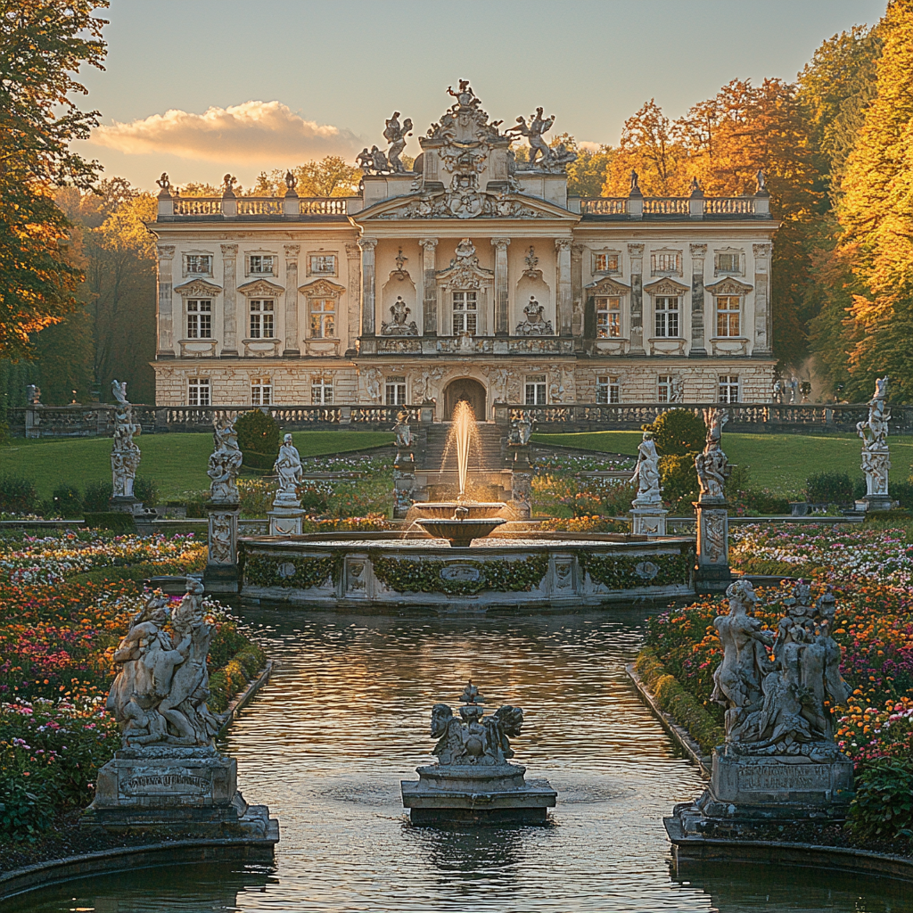 Nymphenburg Palace - Munich DIY Paint By Diamonds