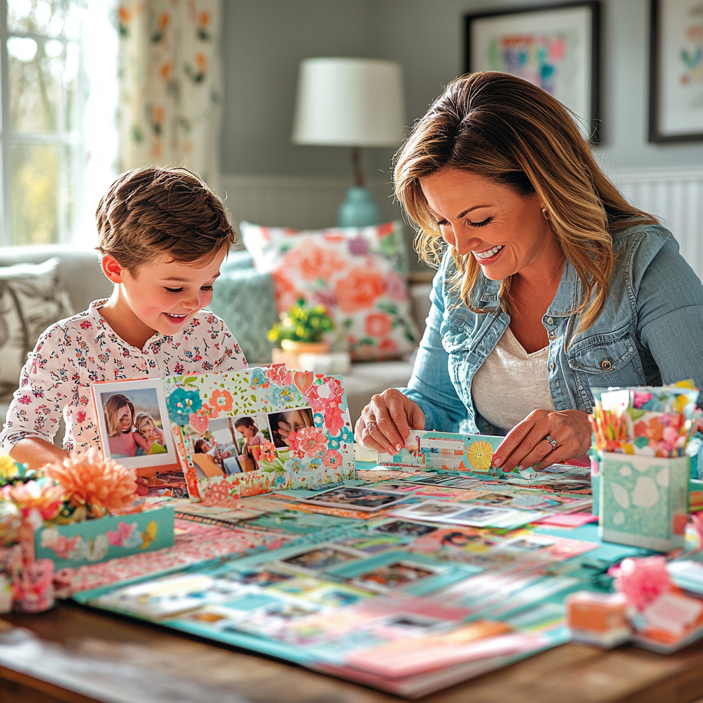 Echoes Of Memories: Creating A Family Scrapbook Paint By Diamond