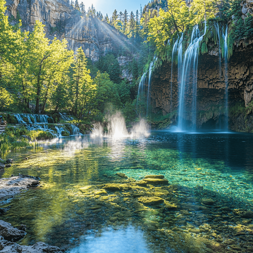 Hanging Lake Paint By Diamonds