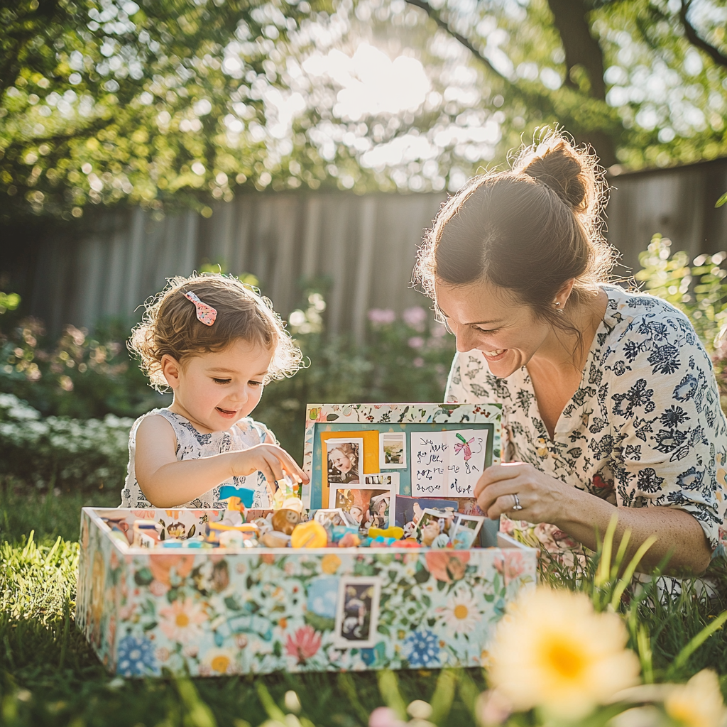 Time-Traveling Treasures: Creating A Family Time Capsule Together Paint By Diamonds Kits