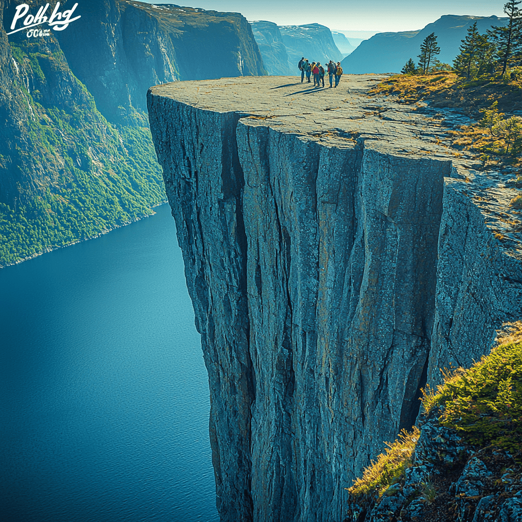 Pulpit Rock - Norway Diamonded Painting Kits