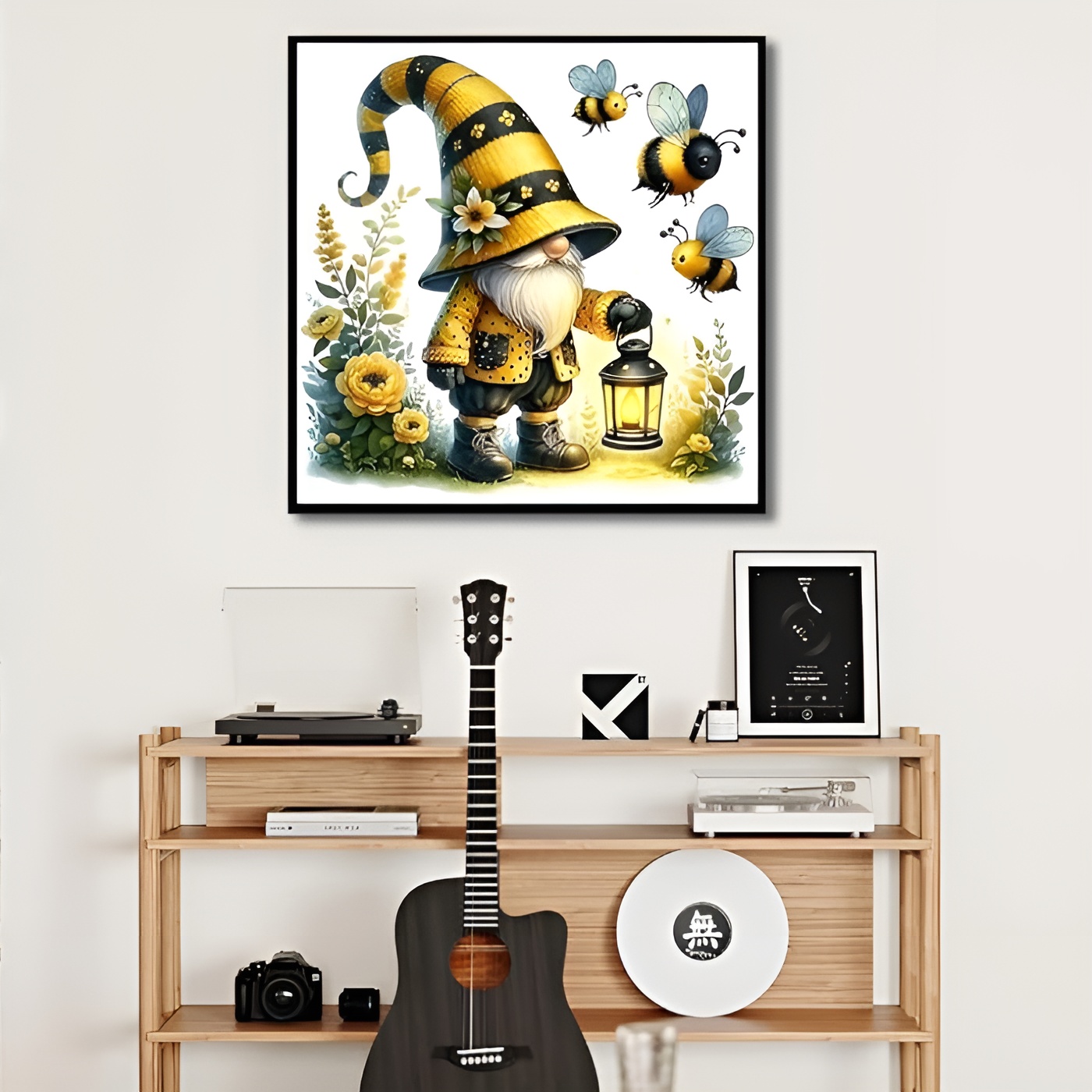 DIY 5D Christmas Diamond Art Kit with Round Drill for Holiday Decor