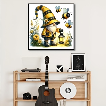 DIY 5D Christmas Diamond Art Kit with Round Drill for Holiday Decor