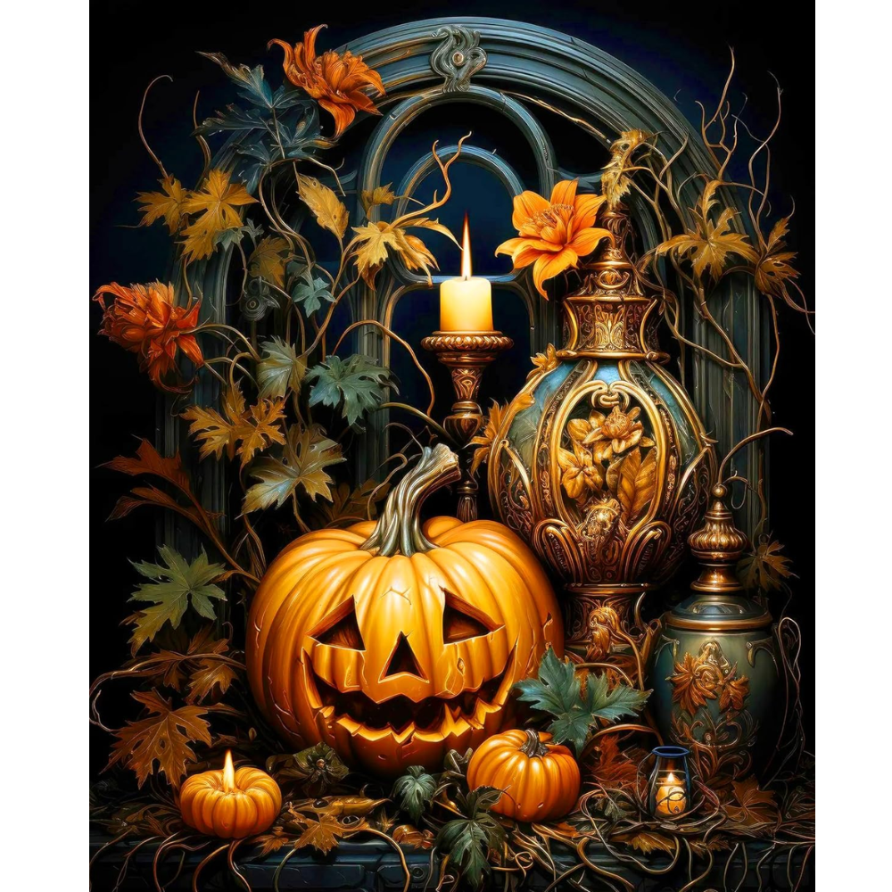 Halloween Paint by Diamonds Dots Gem Painting Kit