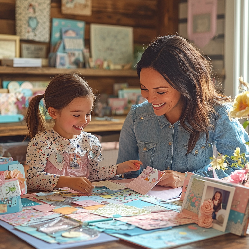 Cherished Connections: A Day Of Scrapbooking Paint By Diamond