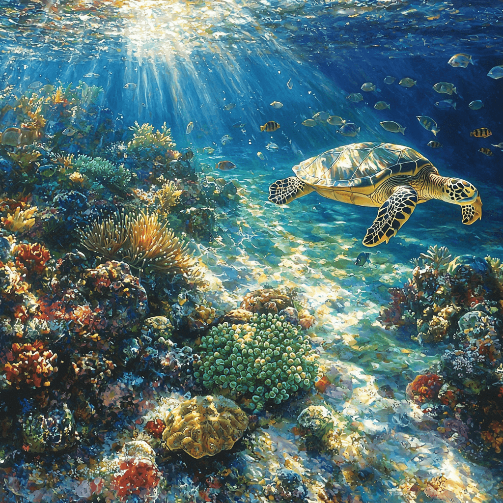 Great Barrier Reef Snorkeling - Queensland Paint By Diamonds