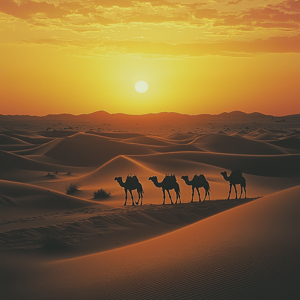 Sahara Desert - Morocco Paint By Color