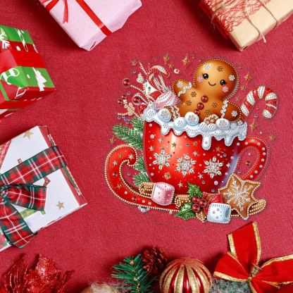 DIY Christmas Stand Up Double Sided Desktop Ornament