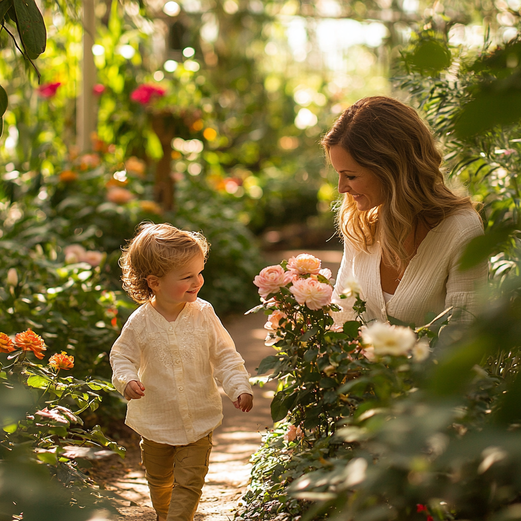Chasing Butterflies: A Day At The Botanical Garden Paint By Diamonds Kits