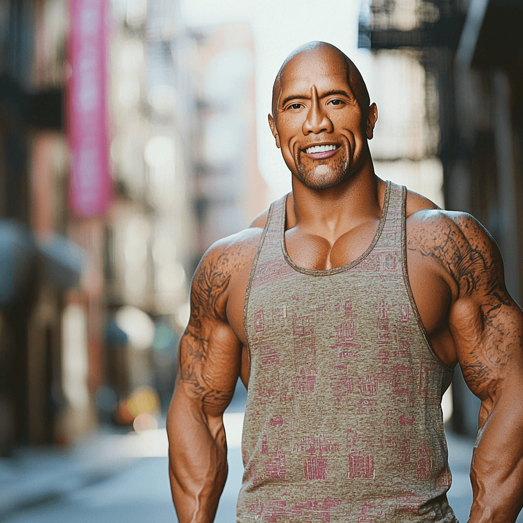 Dwayne Johnson: The Rock Solid Force Of Cinema Paint By Diamonds Art