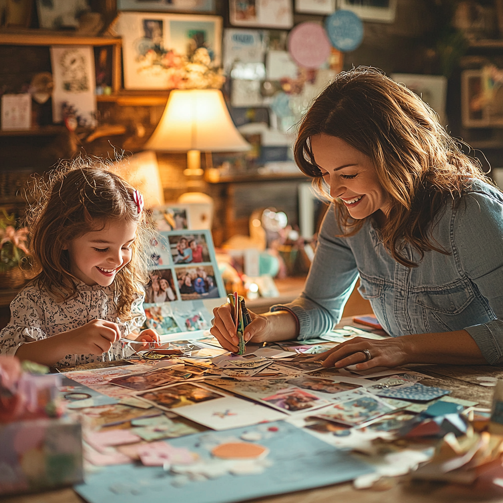 Magical Moments: Creating A Family Memory Book Paint By Color