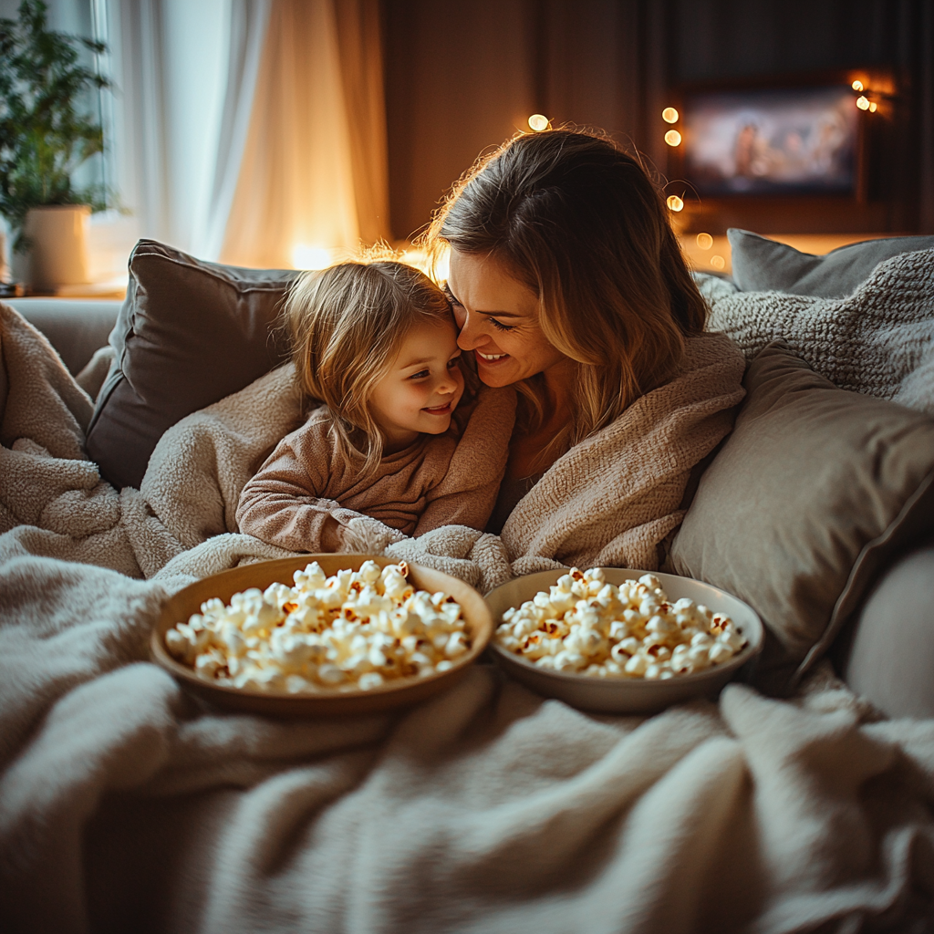 Magic Of Moments: Family Movie Night Experience Paint By Color