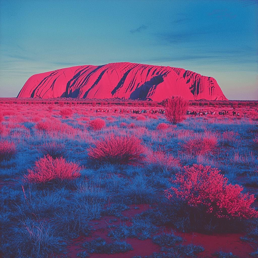 Uluru (Ayers Rock) DIY Paint By Diamonds