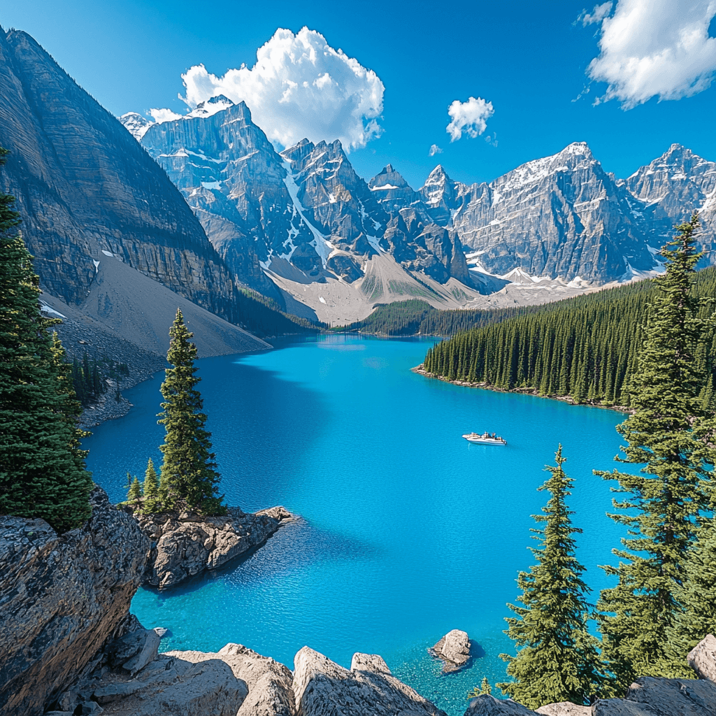 Moraine Lake Diamonded Painting Kits