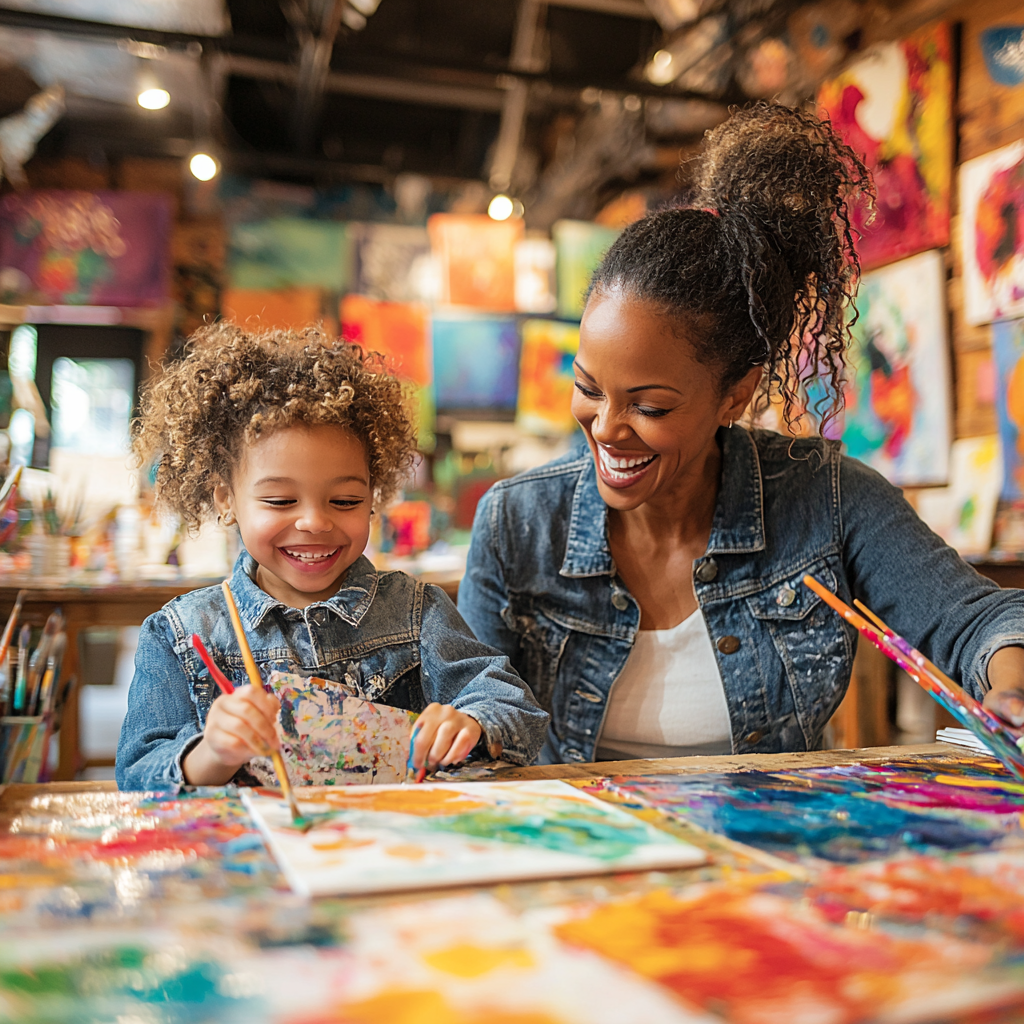 Painting The Sky: A Day Of Artistic Discovery Paint By Color