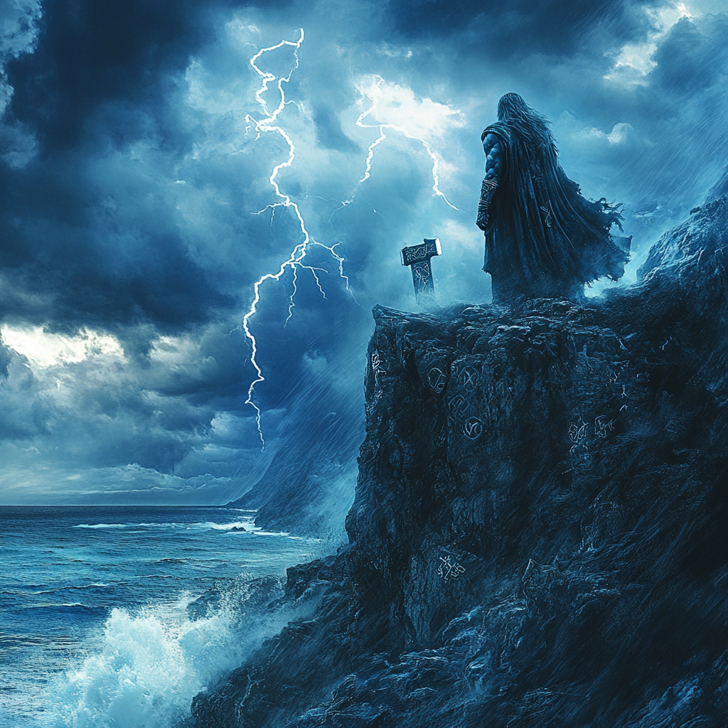 Chris Hemsworth: Thunder Forged And Pacific Calm Paint by diamonds art