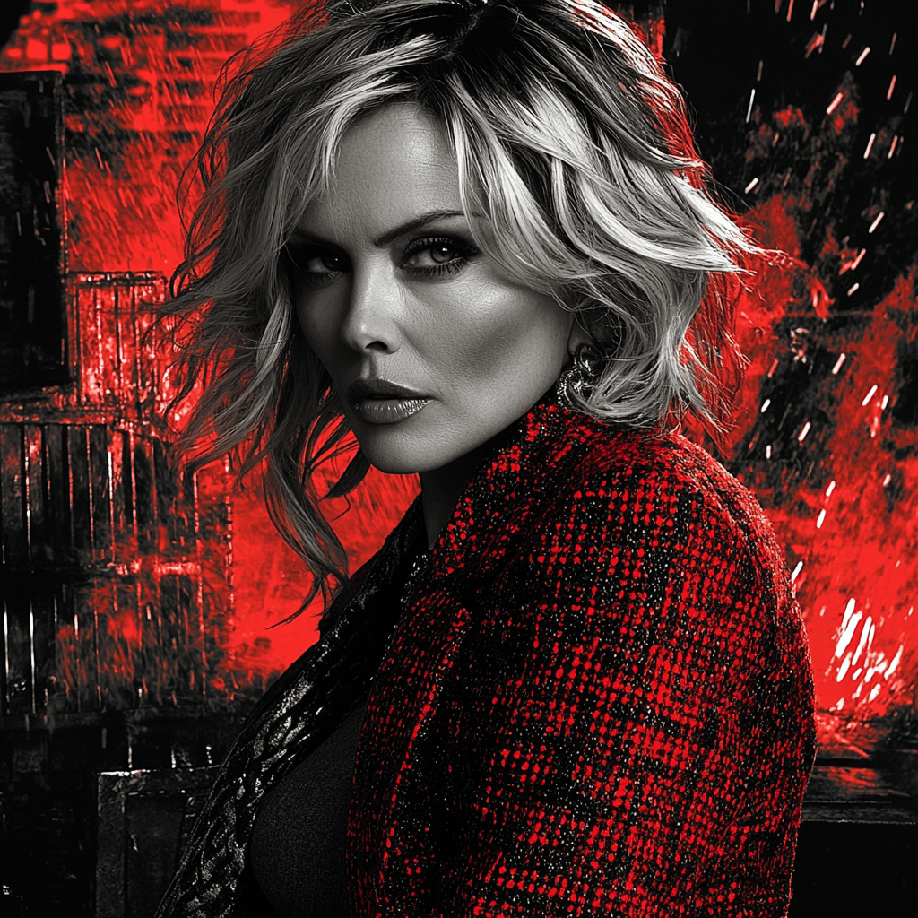 Charlize Theron: The Fearless Queen Of Transformation Painting Diamond Kit