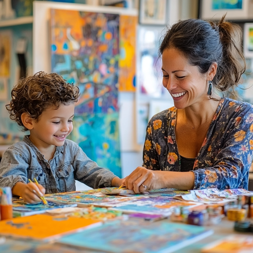 Rainbow Connections: A DIY Art Day Paint By Diamonds Kits