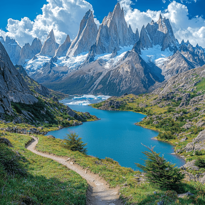 Torres Del Paine National Park DIY Paint By Diamonds