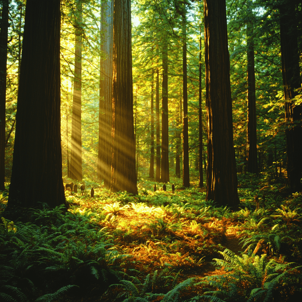 Redwood National And State Parks - USA DIY Paint By Diamonds