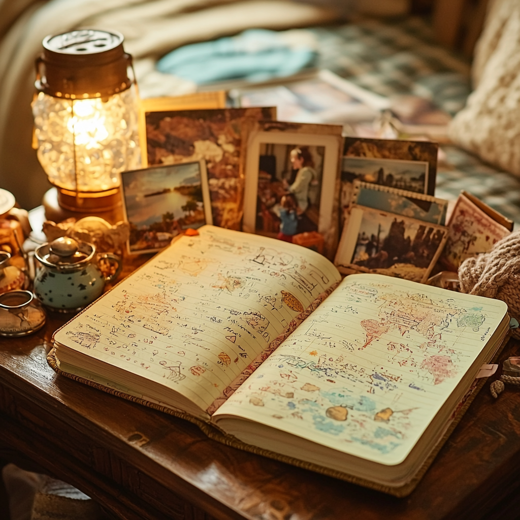 Timeless Journeys: A Family Travel Journal Paint By Diamond