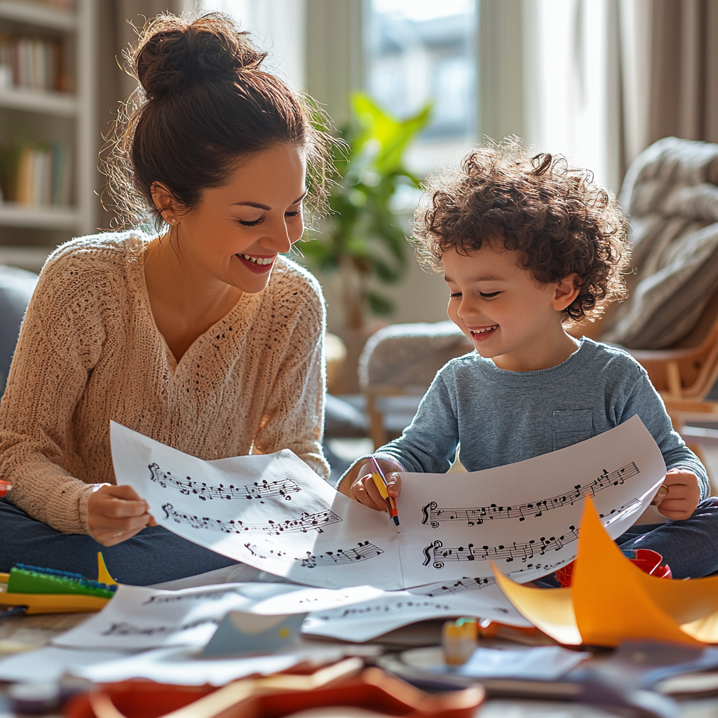 Songs Of Togetherness: Composing A Family Anthem Together Paint By Diamonds Kits