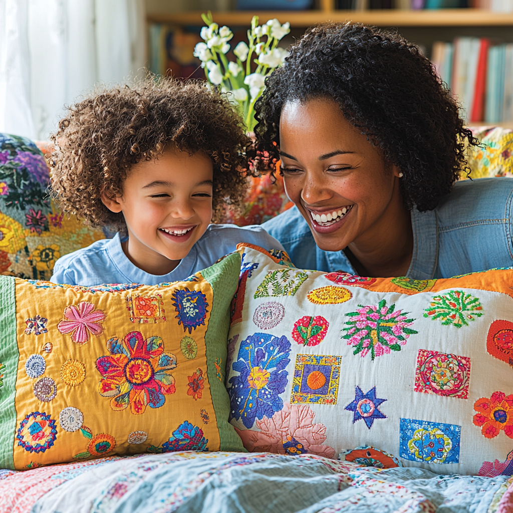 Threads Of Togetherness: Crafting Personalized Family Pillows Paint By Diamonds Kits