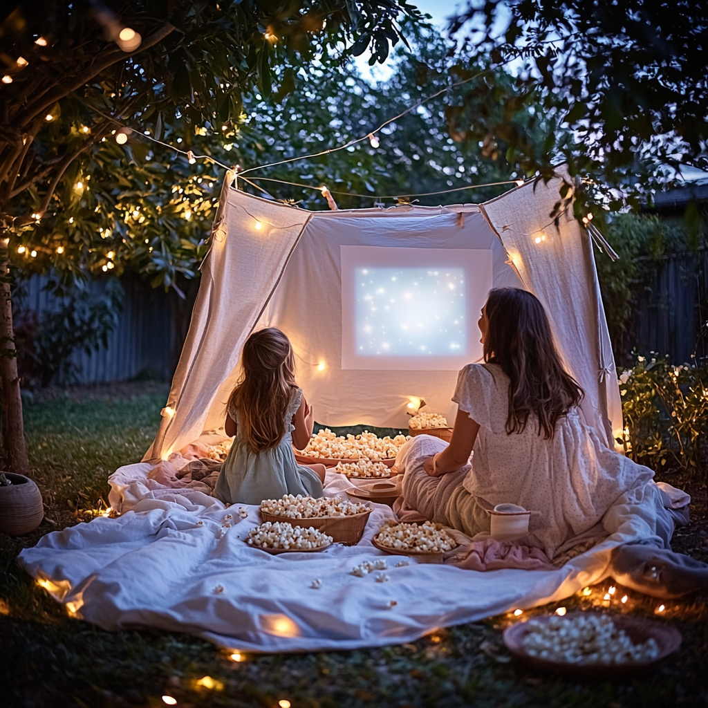 Cinematic Dreams: Movie Nights Under The Stars Diamonded Painting Kits