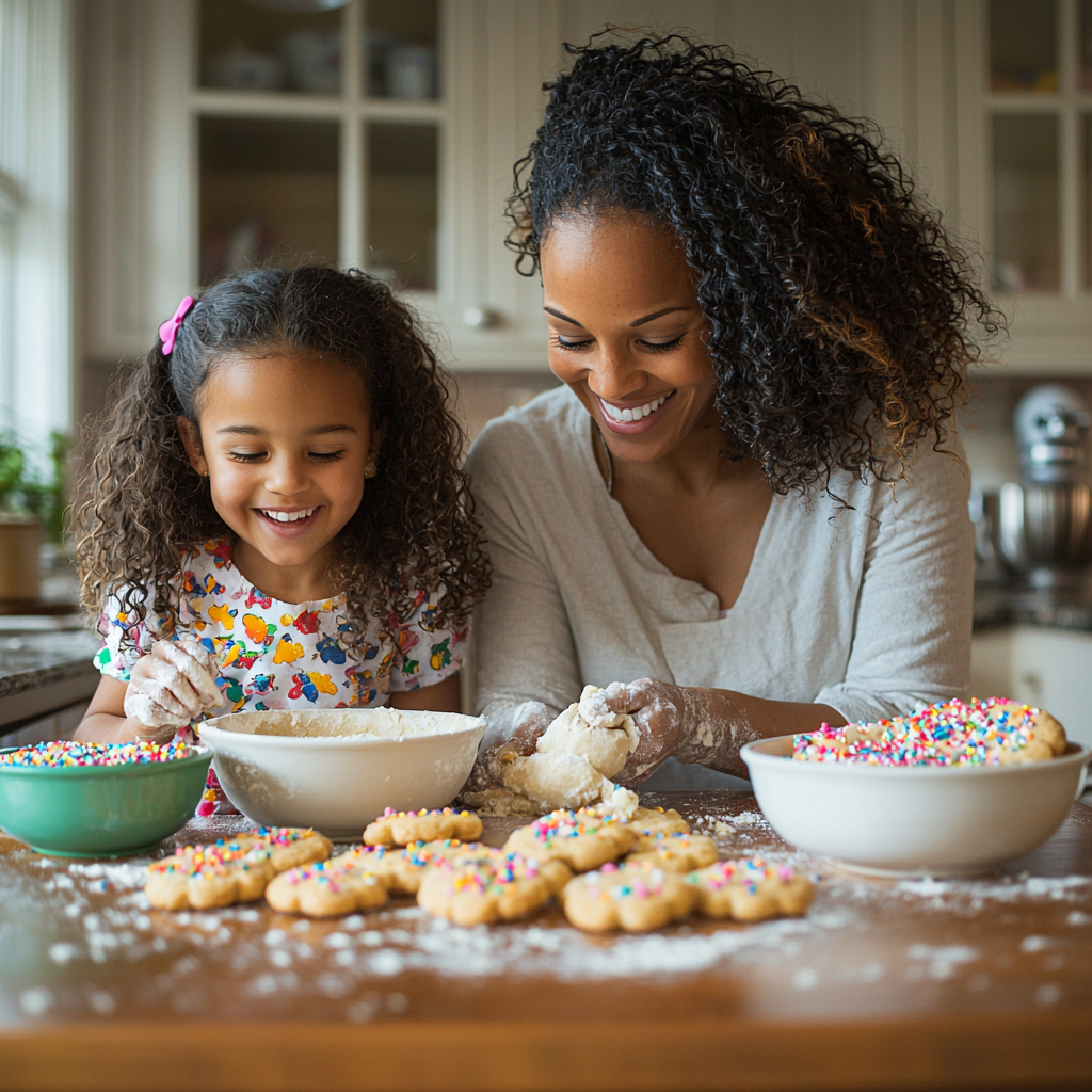 Whisking Up Fun: A Baking Day Together Paint By Color