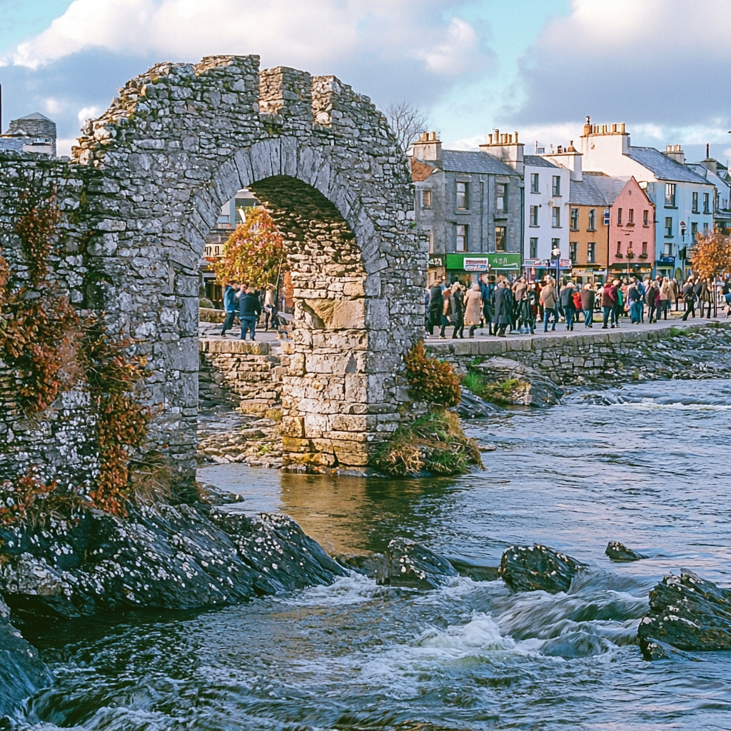 Galway's Spanish Arch Paint By Diamond
