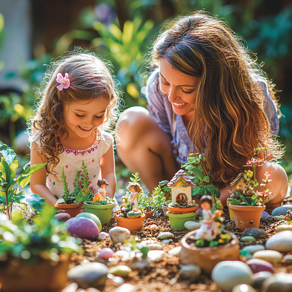 Magical Moments: DIY Fairy Gardens For Two Paint By Diamond