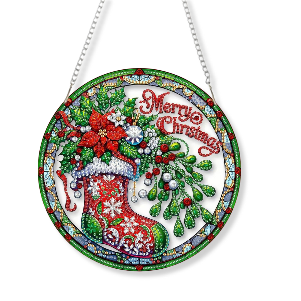 DIY Christmas Diamond Art Hanging Kit