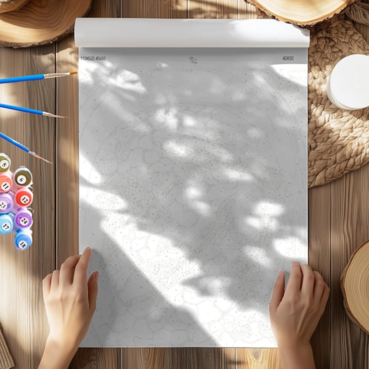 Custom Paint By Numbers Kit From Photo For Valentine's day