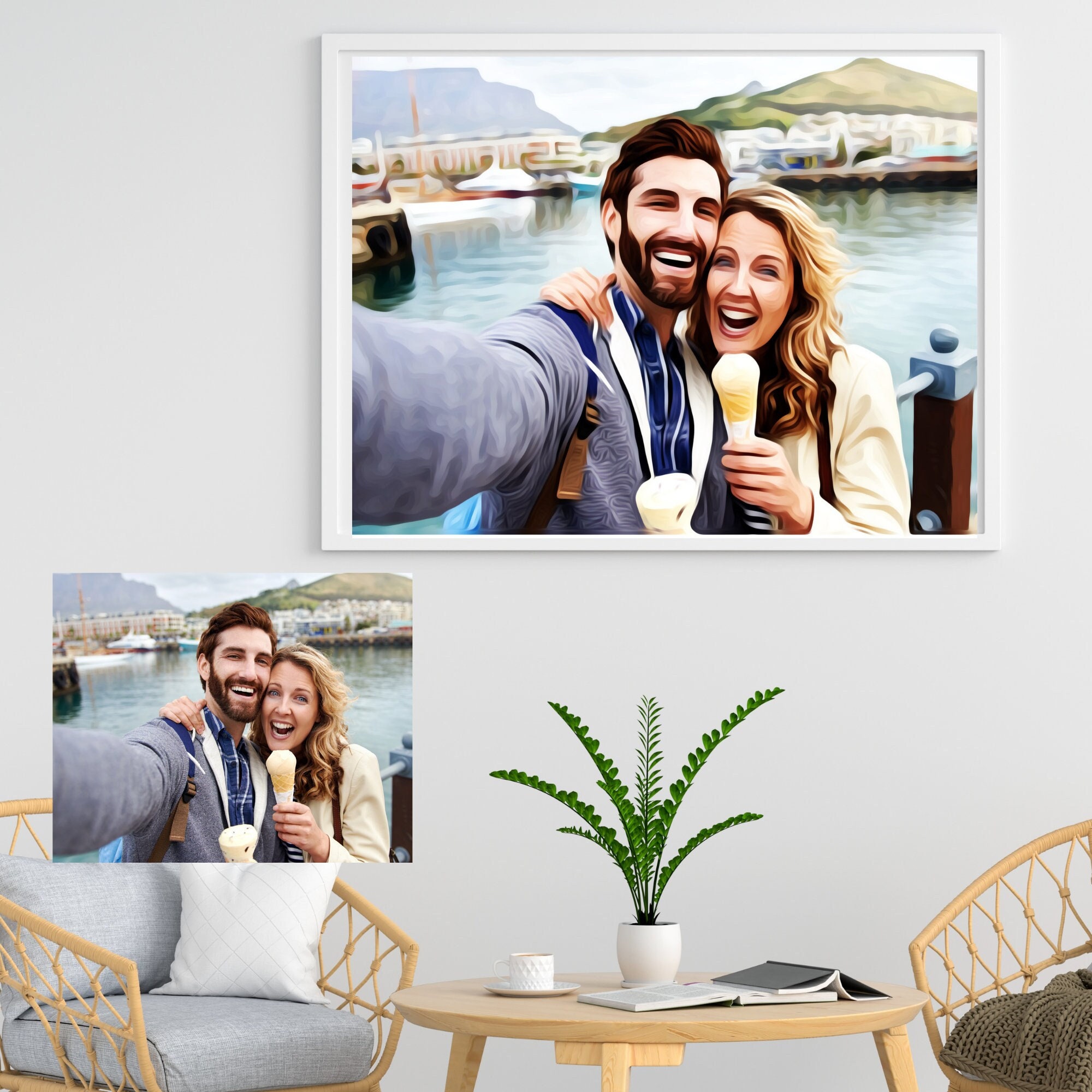 Personalized Valentines Day Themed Paint By Number Kit