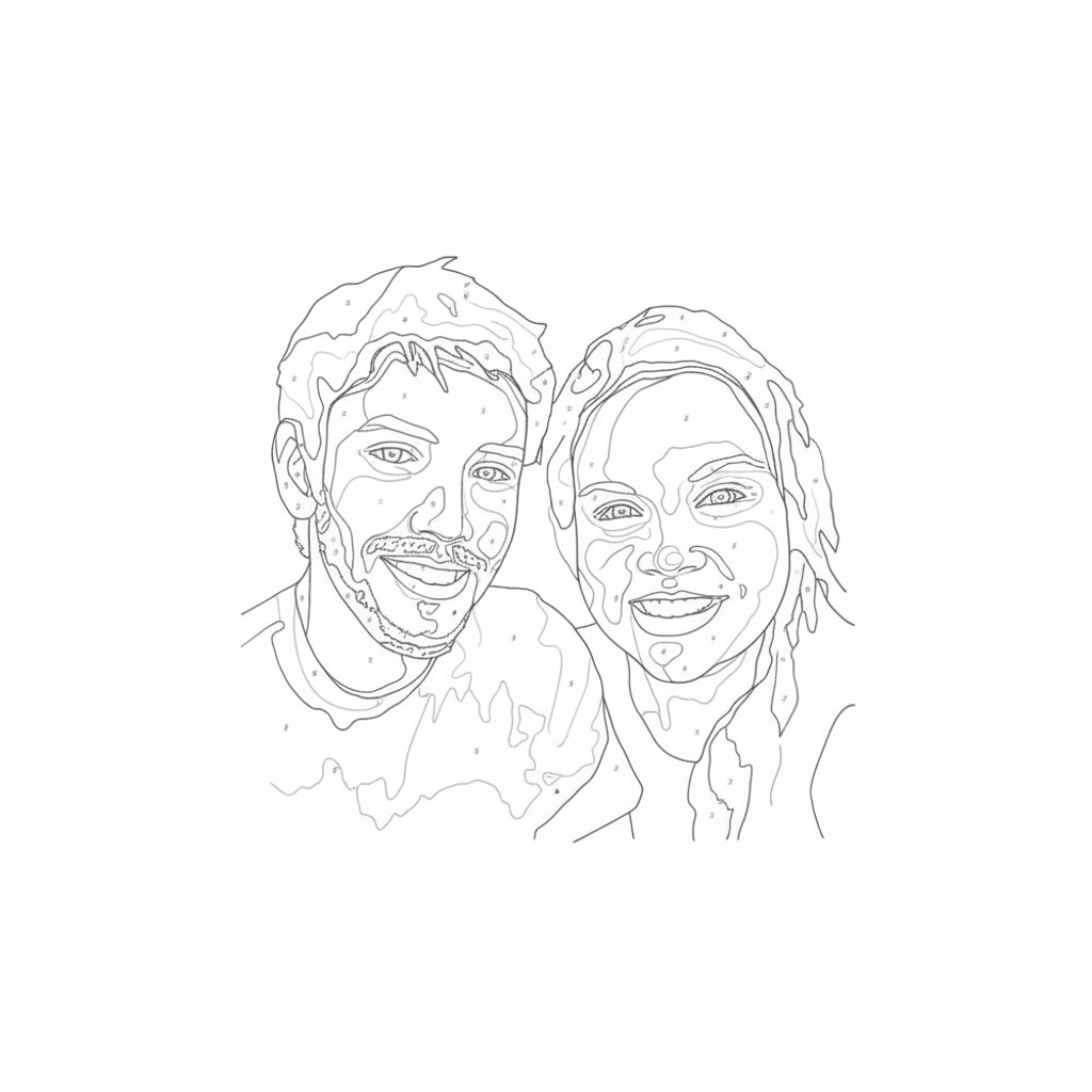 Personalized Photo Paint By Number Art