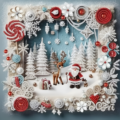 5D Special Shape Diamond Art Kits For Beginners