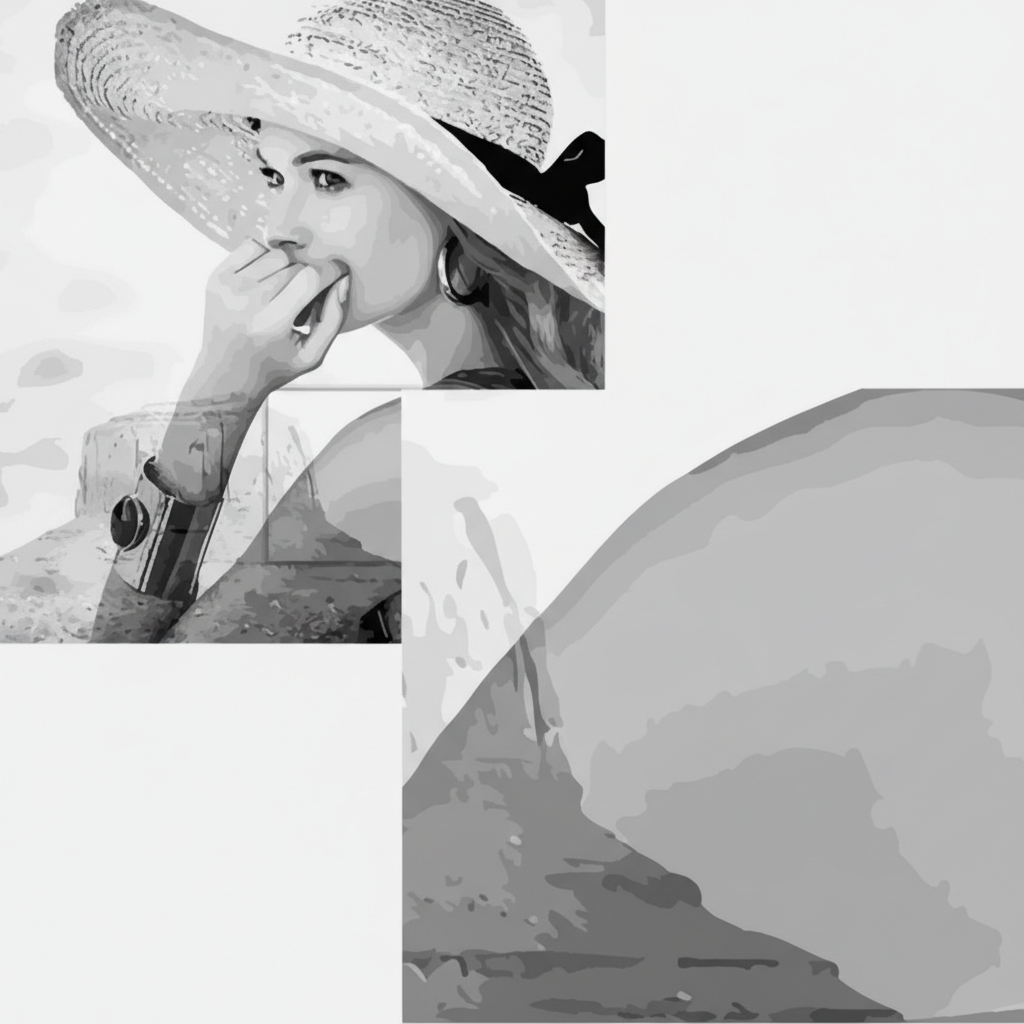 Custom Paint by Numbers Kit Personalized Photo Canvas Art with Frame