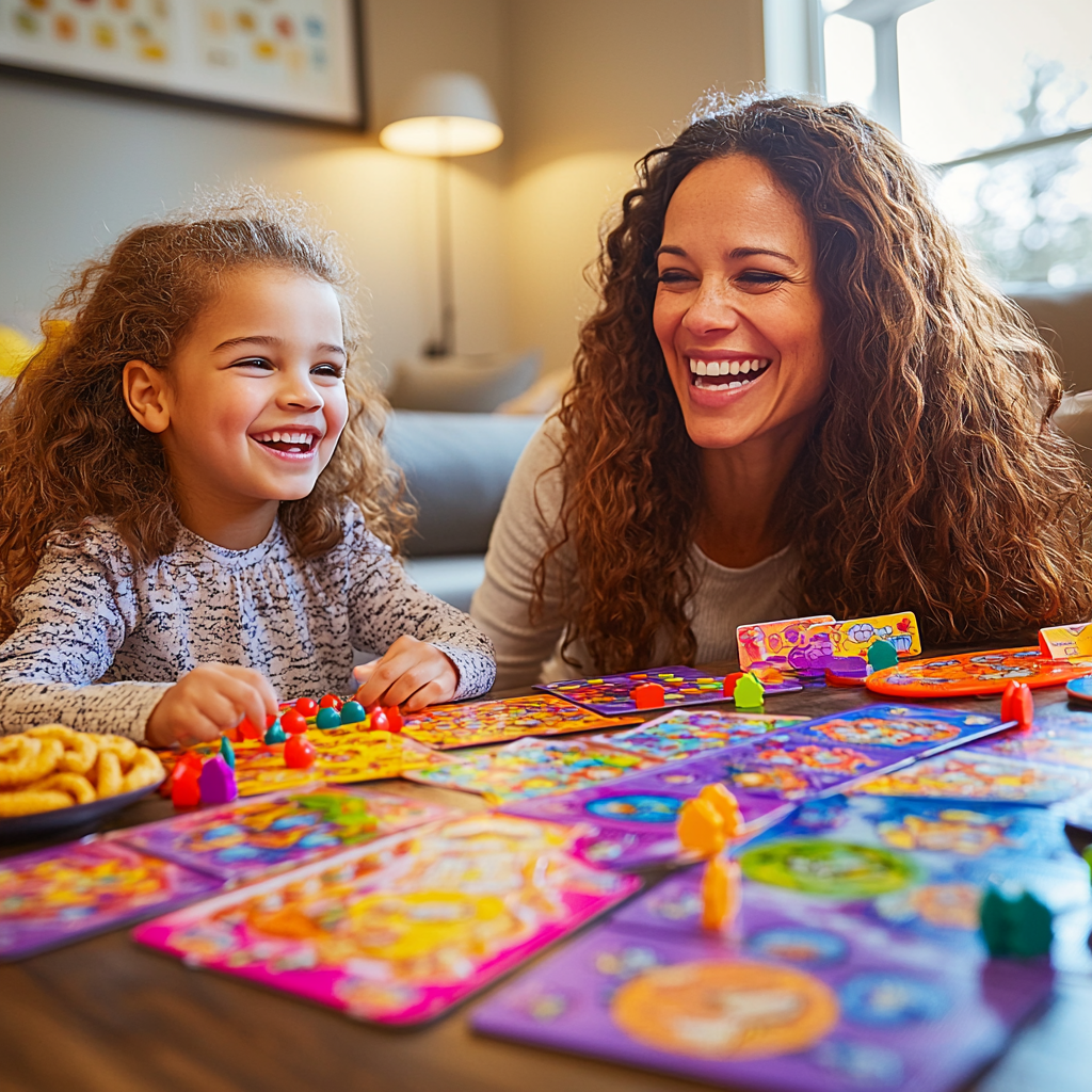 Playful Spirits: A Family Game Night Paint By Diamond