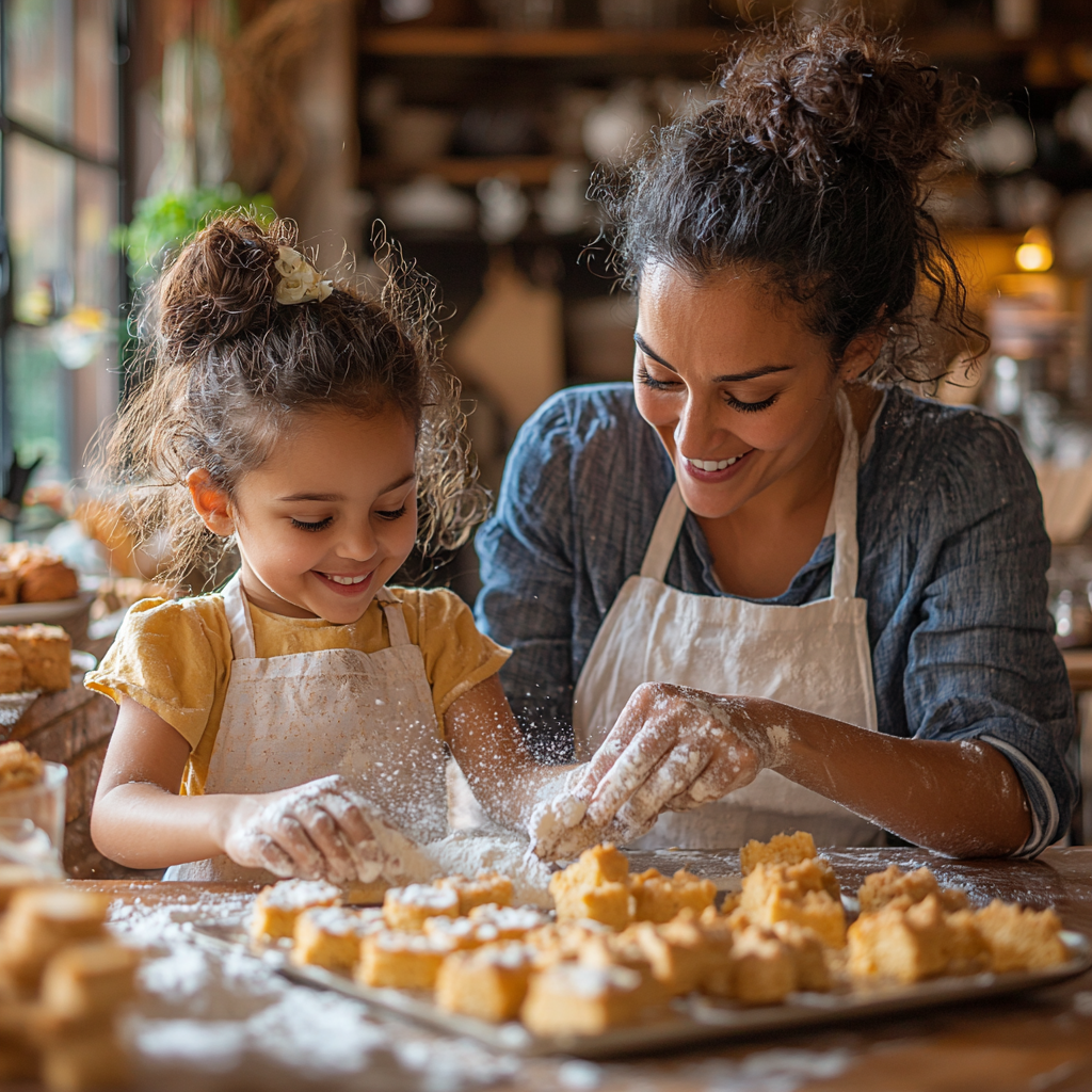 Tales Of Tradition: Baking Grandmother’s Recipes Together Paint By Diamonds Kits