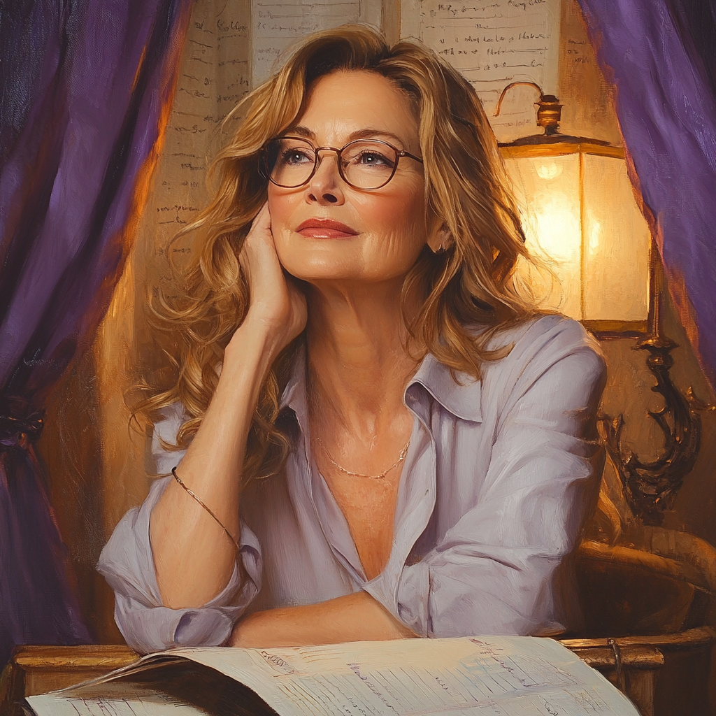 Meryl Streep The Chameleons Craft DIY paint by diamonds