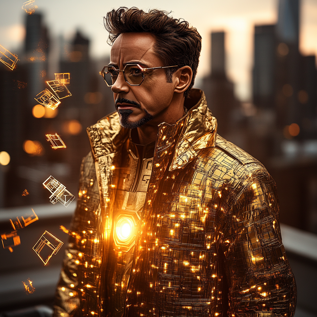 Robert Downey Jr The Iron Legacy Paint by diamonds kits