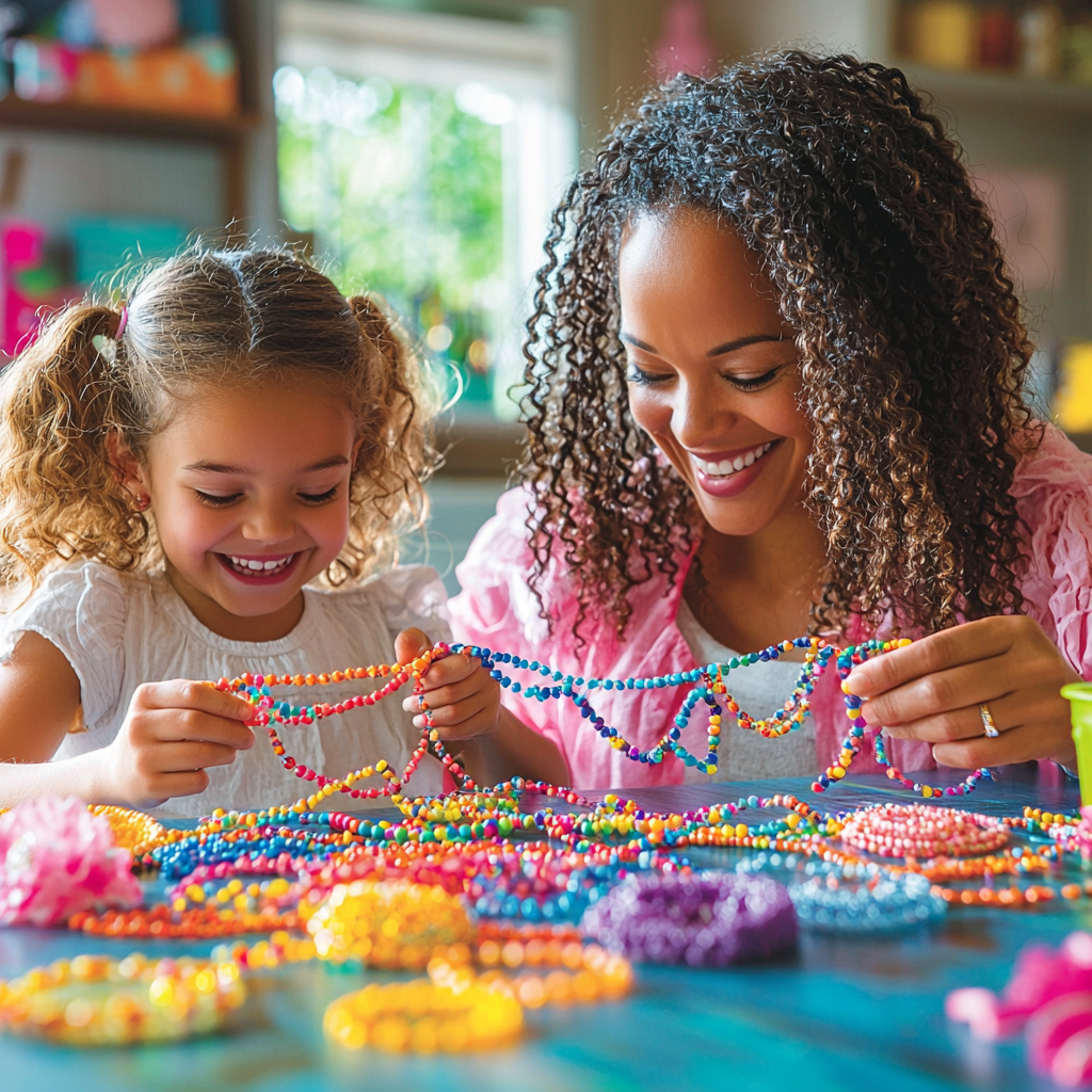 Colors Of Friendship: A DIY Friendship Bracelet Day Paint By Diamonds Kits