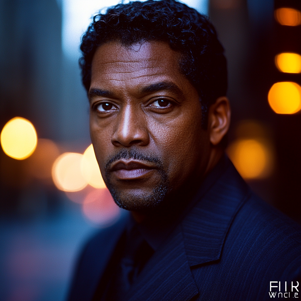 Denzel Washington Echoes Of A Leading Man Painting by diamonds kit