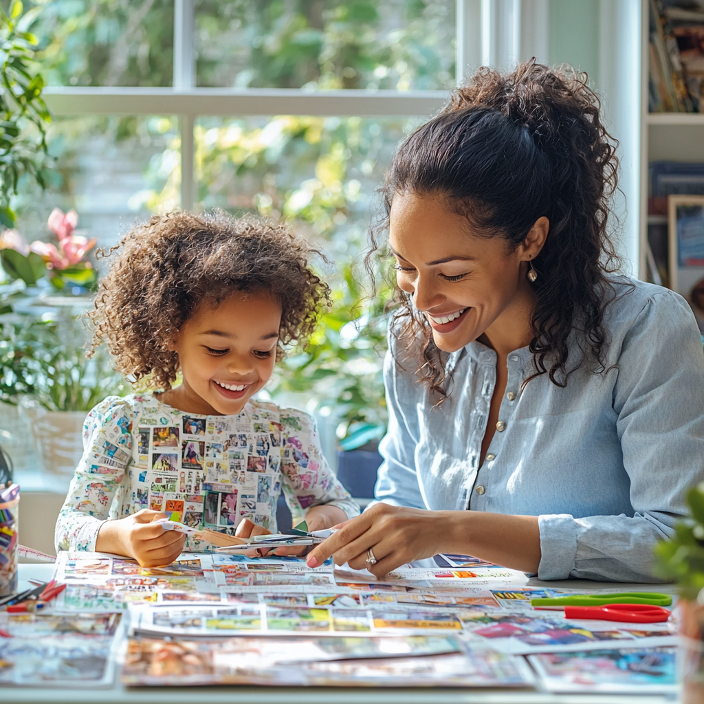 Whirlwind Of Creativity: Crafting A Family Vision Board Together Paint By Diamonds Kits