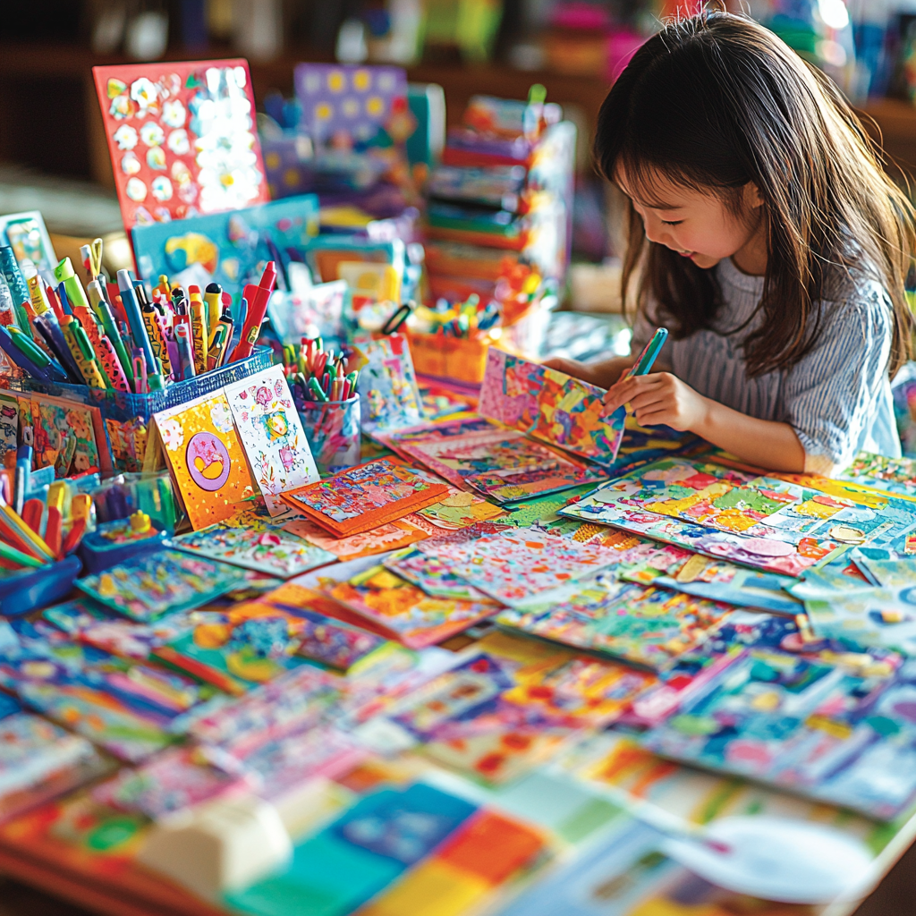 Crafting Joy: Handmade Cards Of Love Paint By Diamond