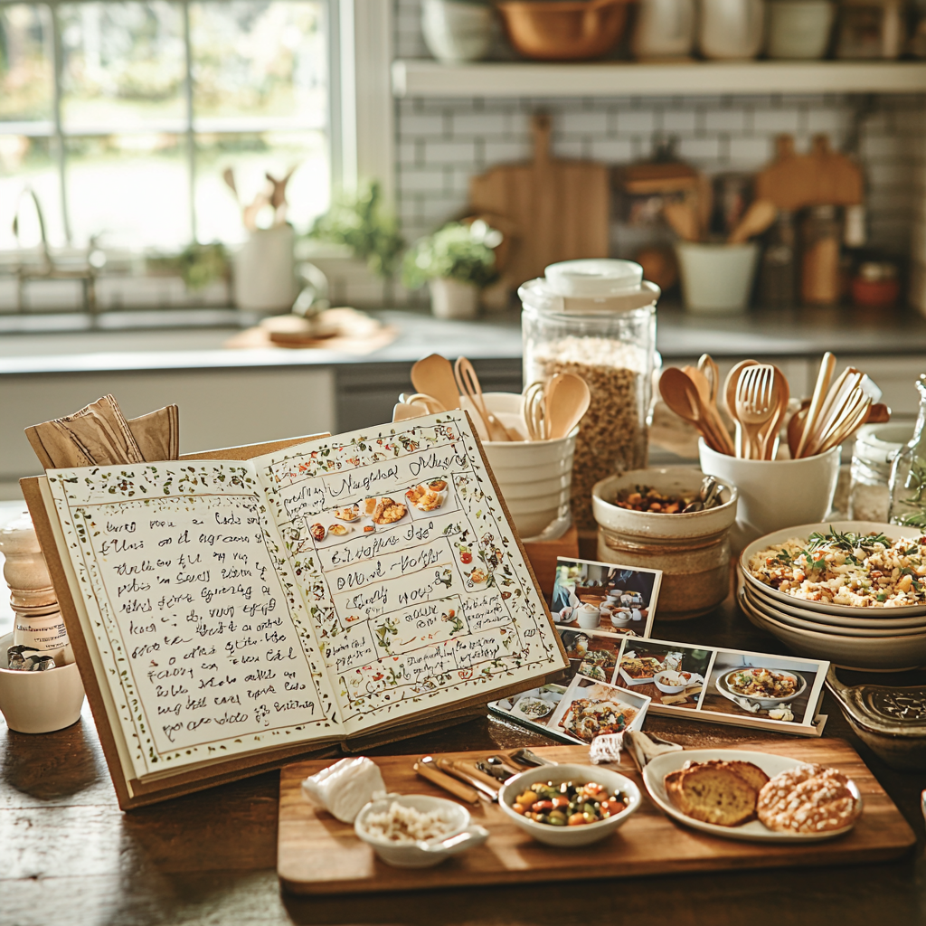 Heartfelt Connections: Crafting A Family Recipe Book Paint By Diamonds Kits