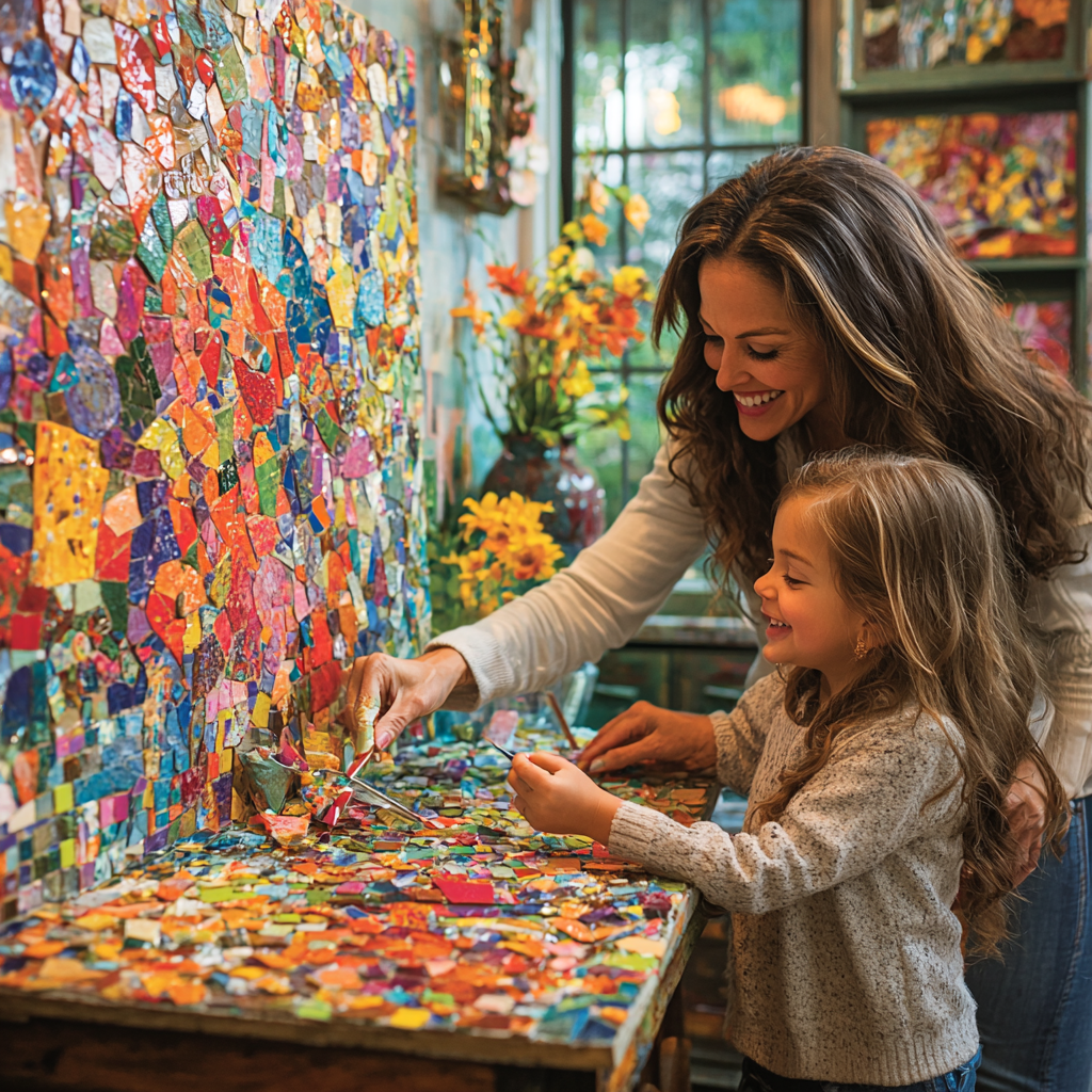 Art Of Togetherness: Creating A Mosaic Of Memories Paint By Diamond
